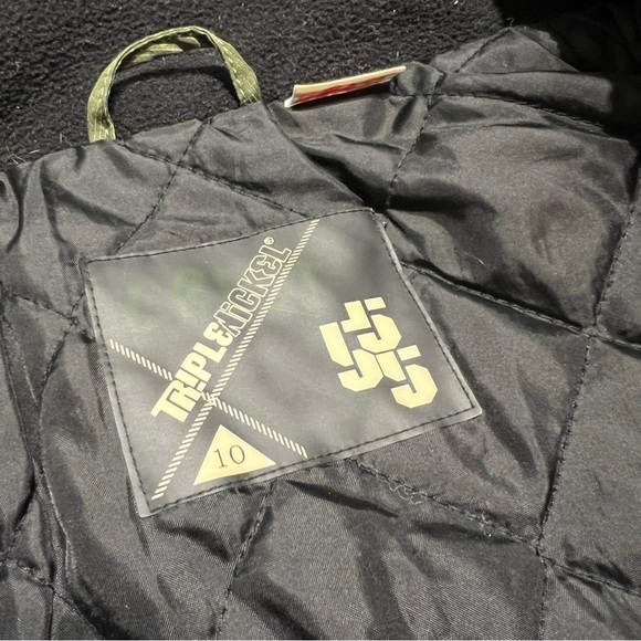 Triplenickel Insulated Ski Jacket Hooded Snow jacket Snowboard 555 Youth Size 10 - Picture 7 of 8